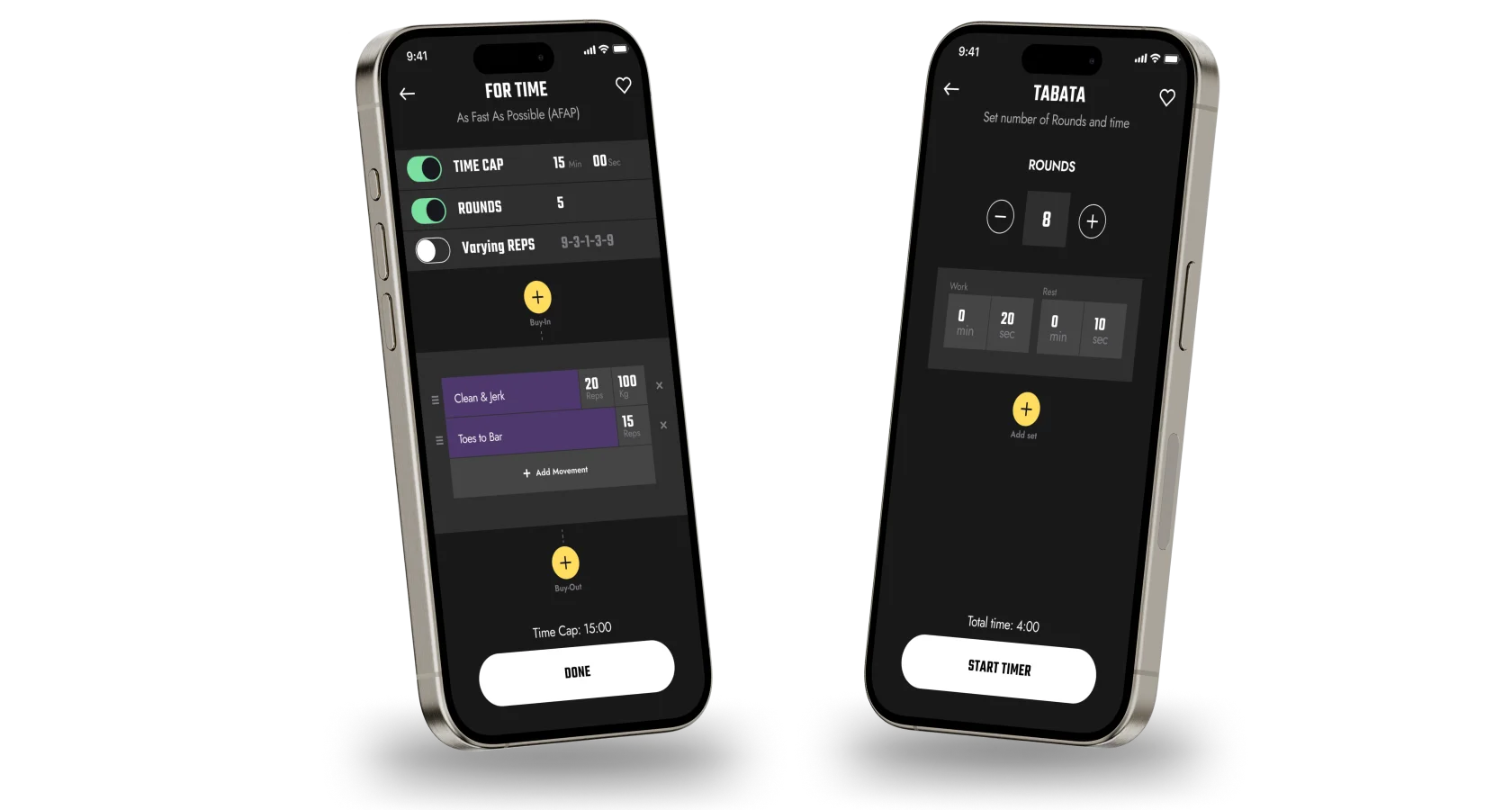 Workout customization